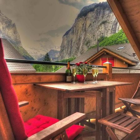 Luxury Penthouse Apartment Lauterbrunnen Esterno foto