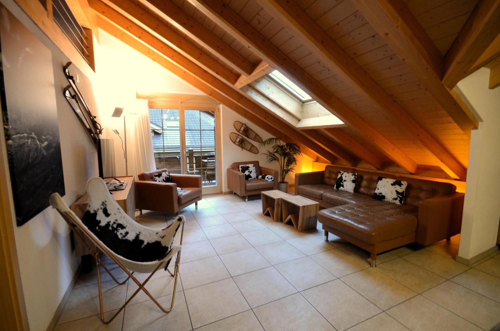 Luxury Penthouse Apartment Lauterbrunnen Esterno foto