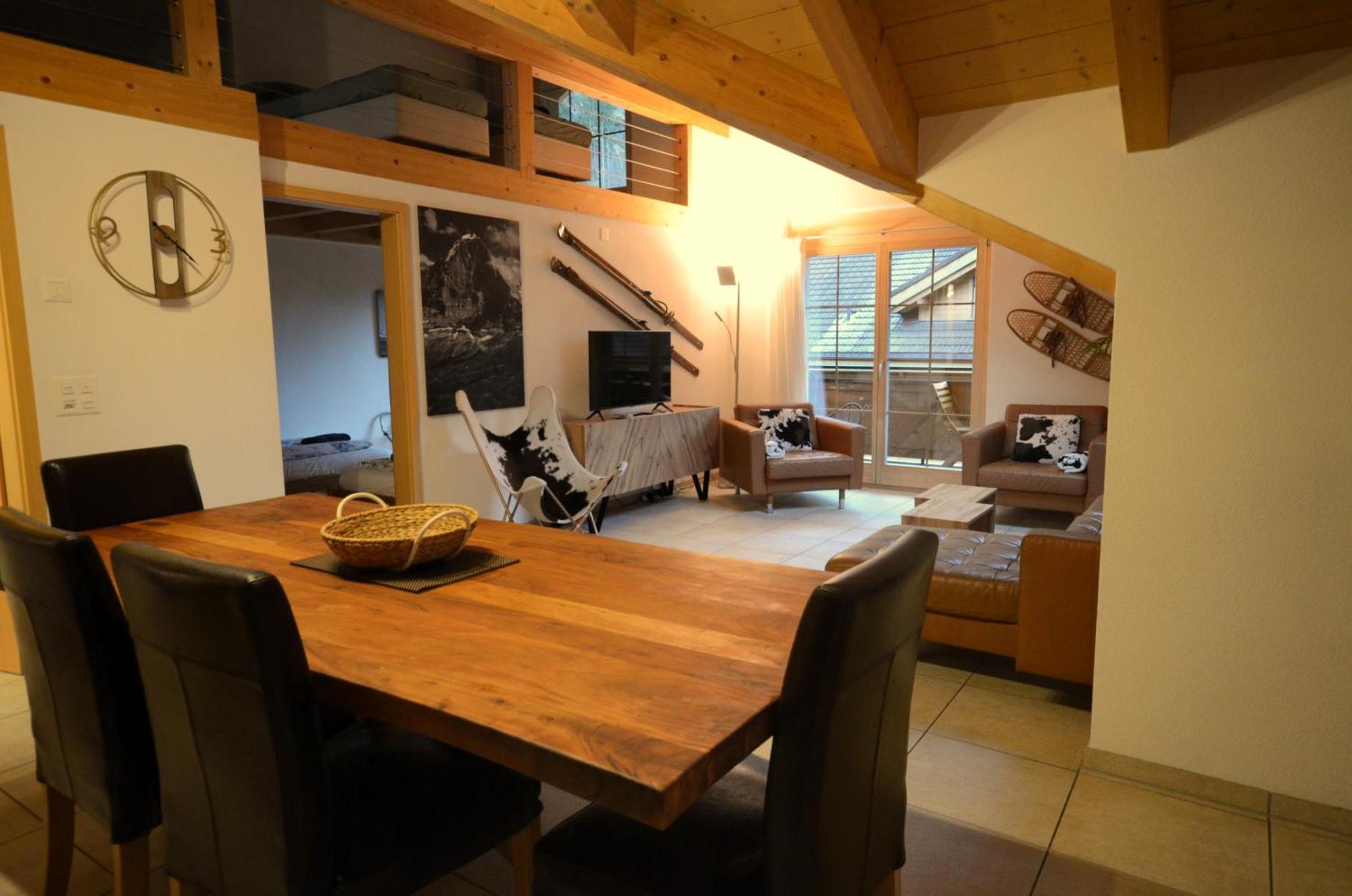 Luxury Penthouse Apartment Lauterbrunnen Esterno foto